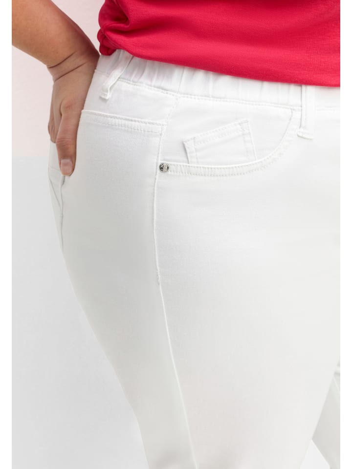 

Тканевые брюки sheego, белый