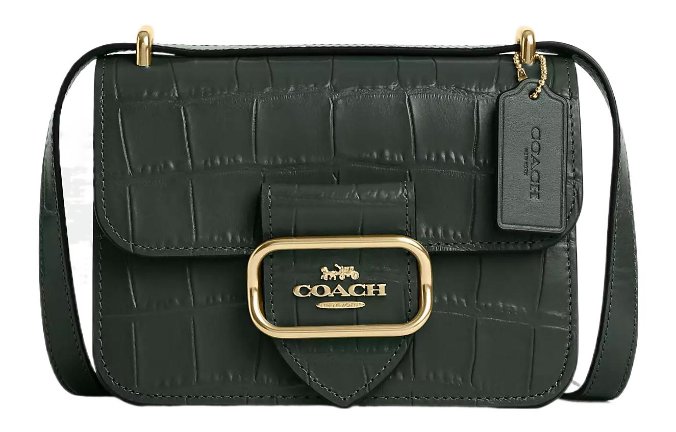 

COACH Сумка через плечо Morgan с крокодиловым принтом