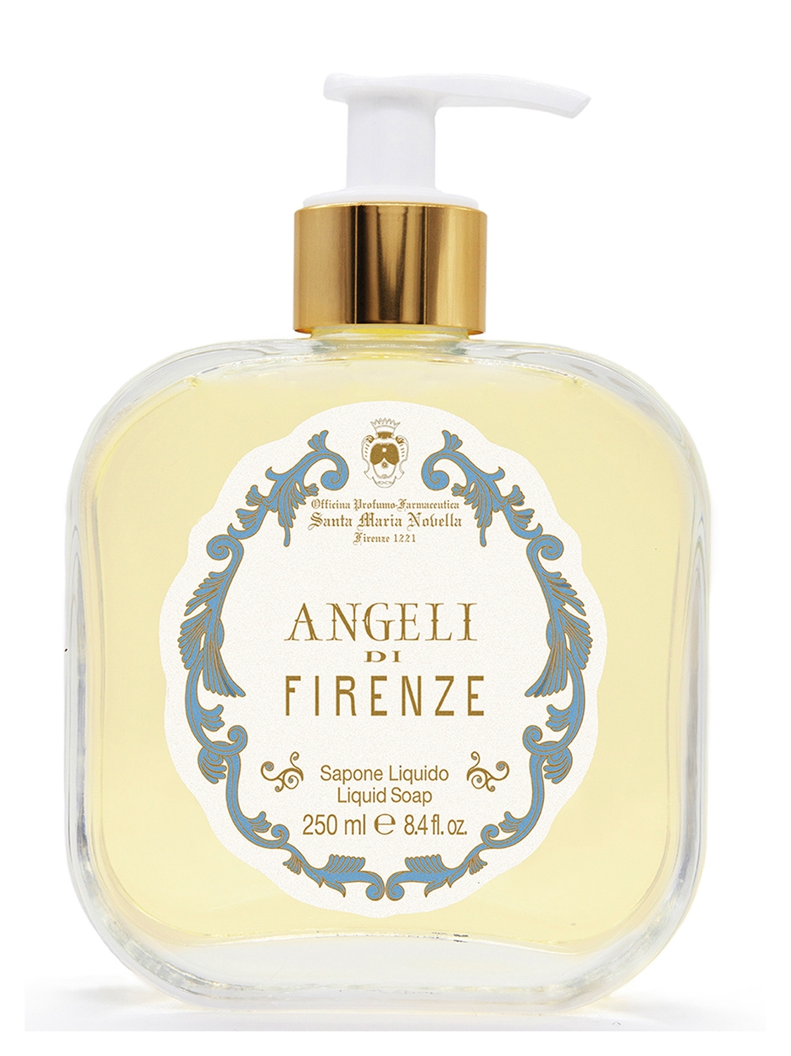 

Жидкое мыло 'Angeli di Firenze' 250 мл Santa Maria Novella, голубой