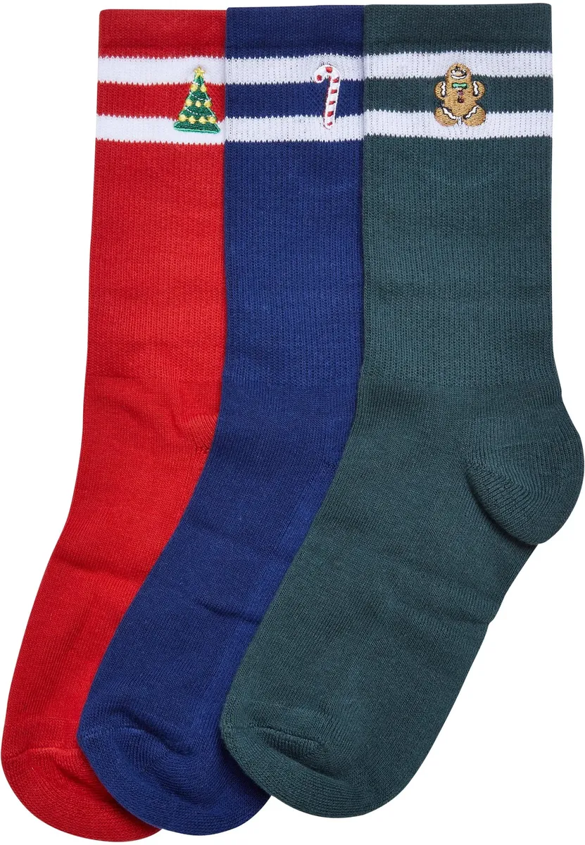 

Базовые носки URBAN CLASSICS " Urban Classics Unisex Christmas Sporty Socks Set" (1 пара), цвет Multicolor