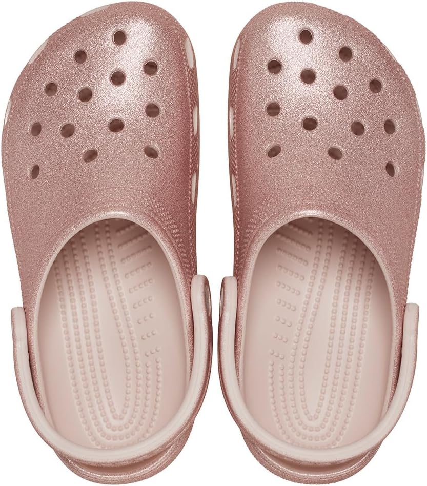 Унисекс сабо Crocs Classic с блестками, Quartz Glitter — фото 4