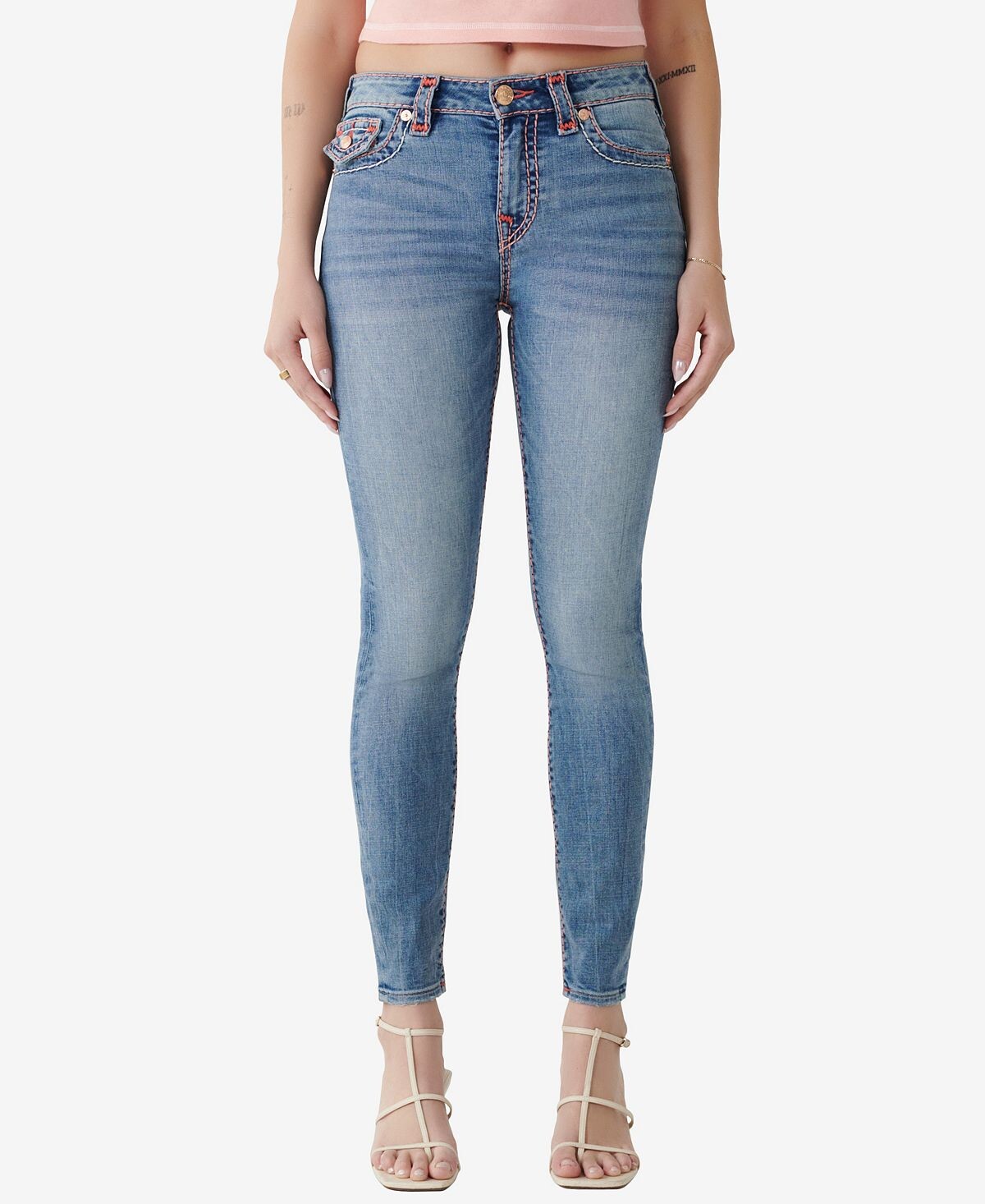 

Женские джинсы Halle Super Skinny Super T True Religion