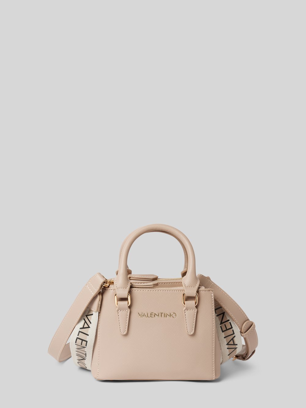 

Сумочка с аппликацией на этикетку модель 'ZERO RE' VALENTINO BAGS, бежевый