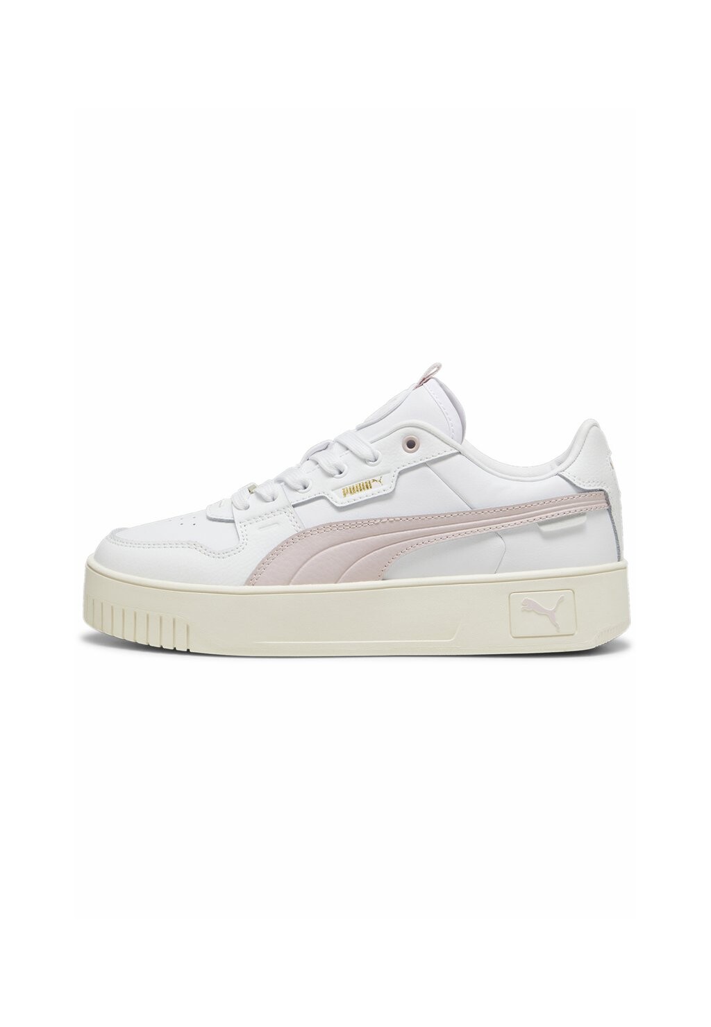 Кроссовки на шнуровке CARINA STREET LUX SNEAKERS Puma, белый — фото 3