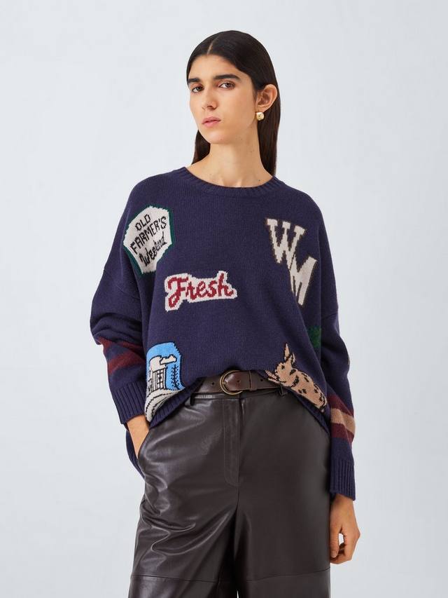 

Свитер Pavidi Pure Wool Weekend MaxMara, Navy