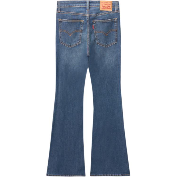 Levis Джинсы женские среднего синего цвета — фото 2
