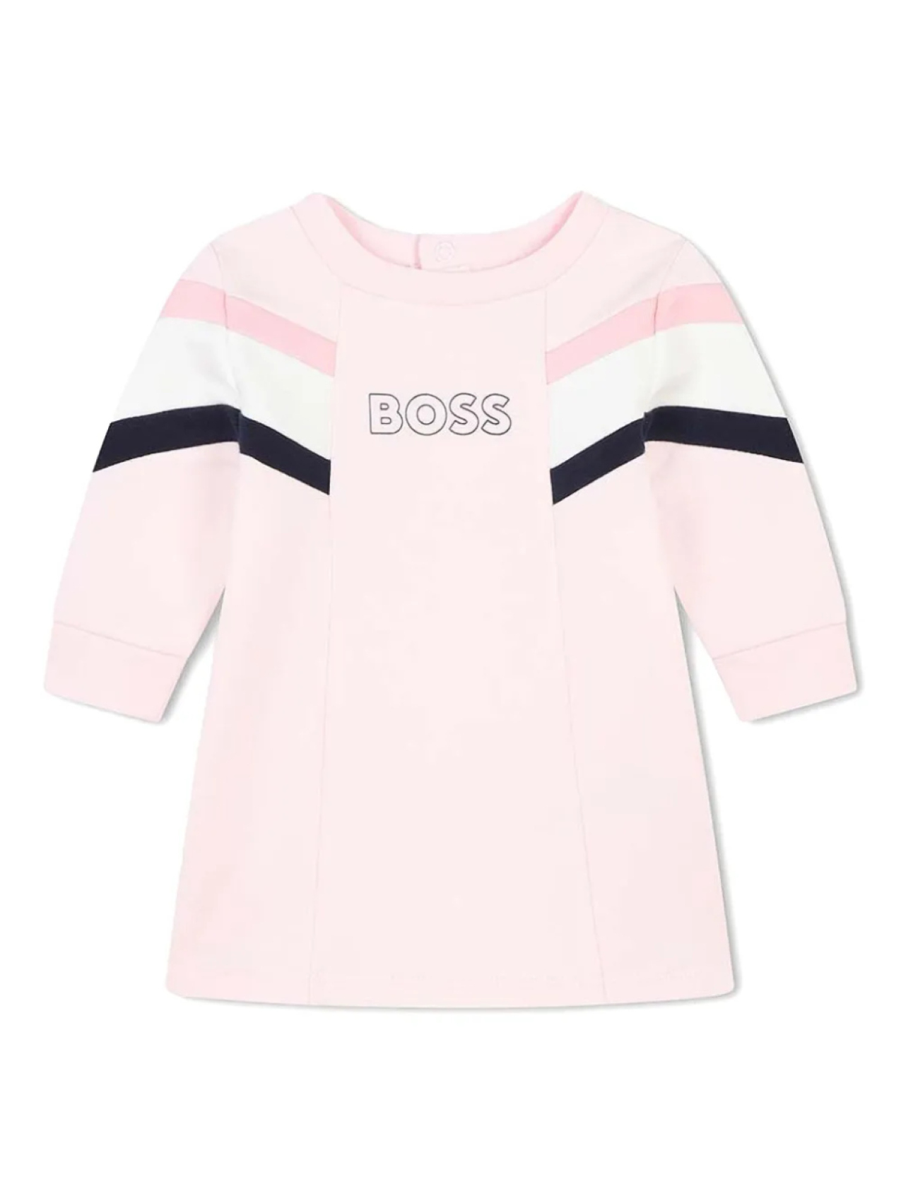 

Платье с логотипом BOSS, розовый