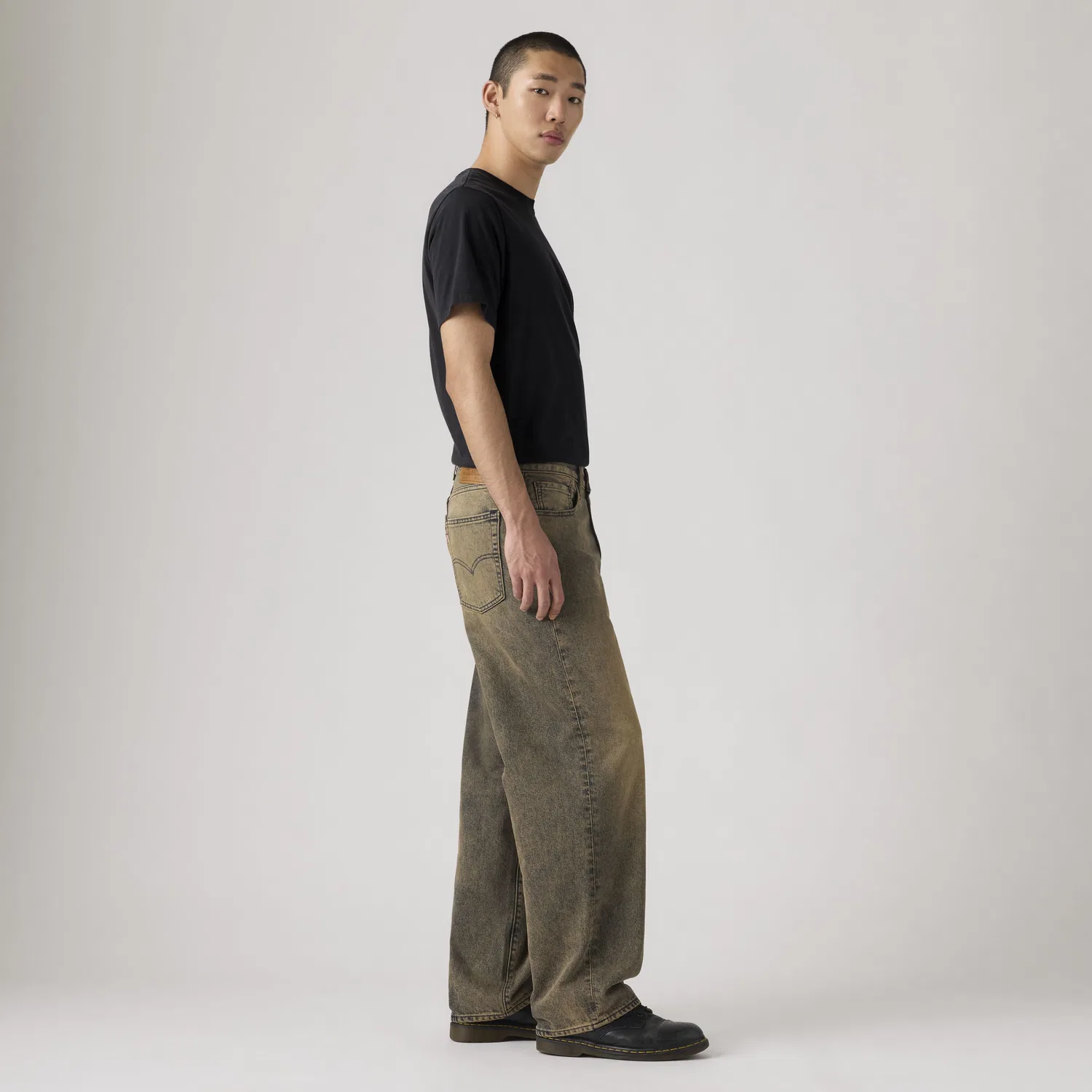 Мужские джинсы свободного кроя 578 Levi's, Brown — фото 4