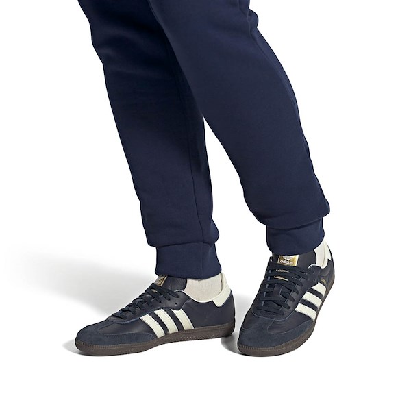 

Кроссовки Mens adidas Samba OG Athletic Shoe, цвет Night Navy/Cream White/Gum