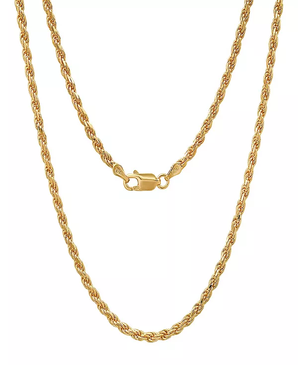 

Ожерелье-Цепочка унисекс с покрытием из 14-каратного золота Steeltime, gold