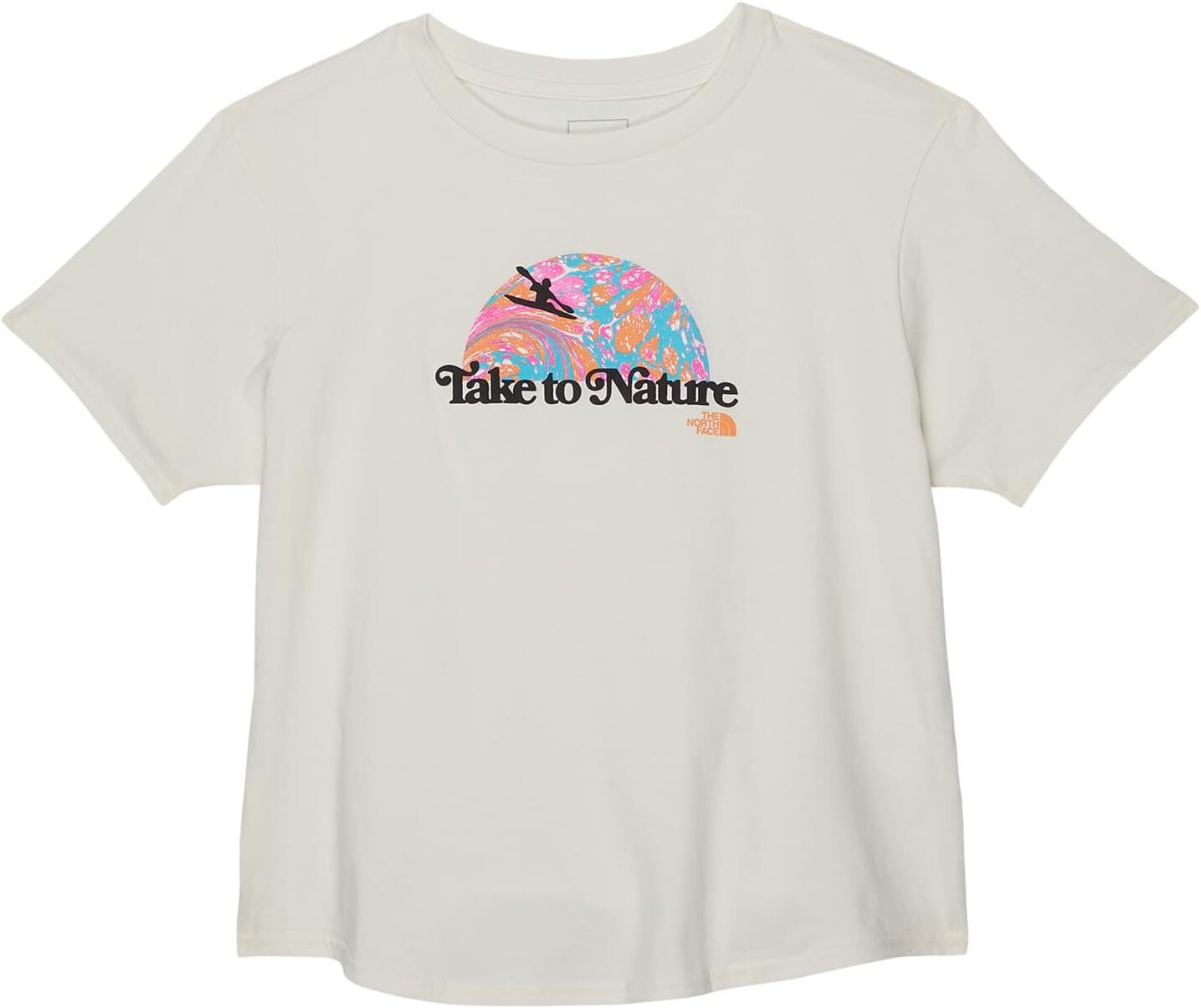 

Футболка The North Face Short Sleeve Graphic Tee, цвет Gardenia White/Super Pink