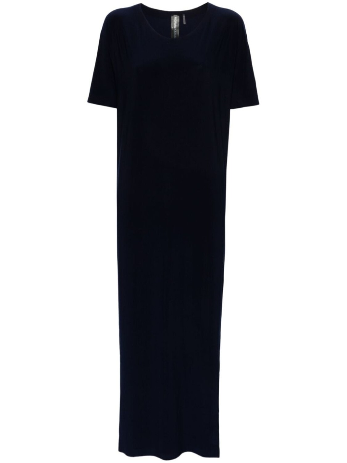 

Norma Kamali платье-футболка макси с круглым вырезом, синий