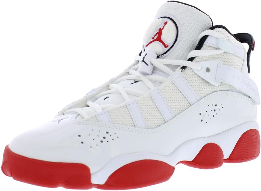 

Детские кроссовки Nike Jordan 6 Rings, белый/красный