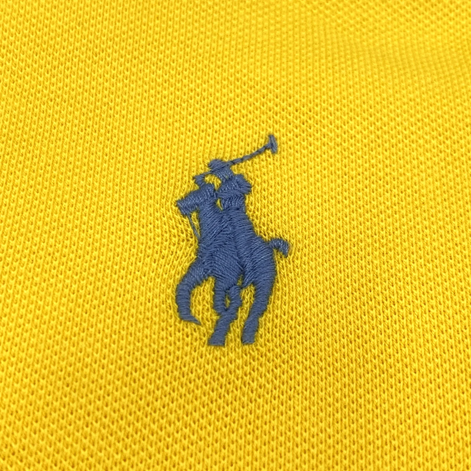 Женская поло Polo Ralph Lauren, желтый — фото 4