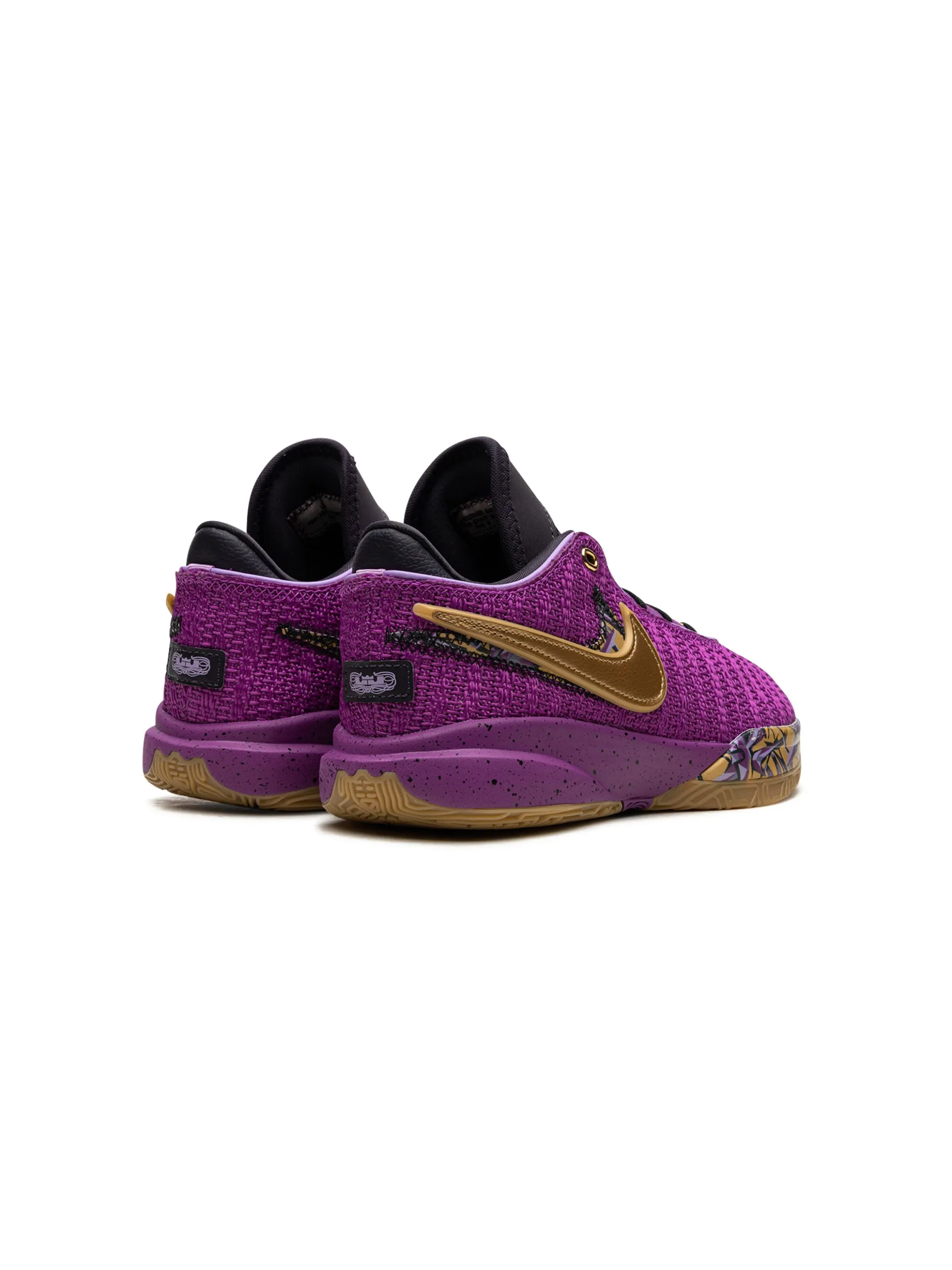 Кроссовки Lebron 20 Nike Kids, фиолетовый — фото 3
