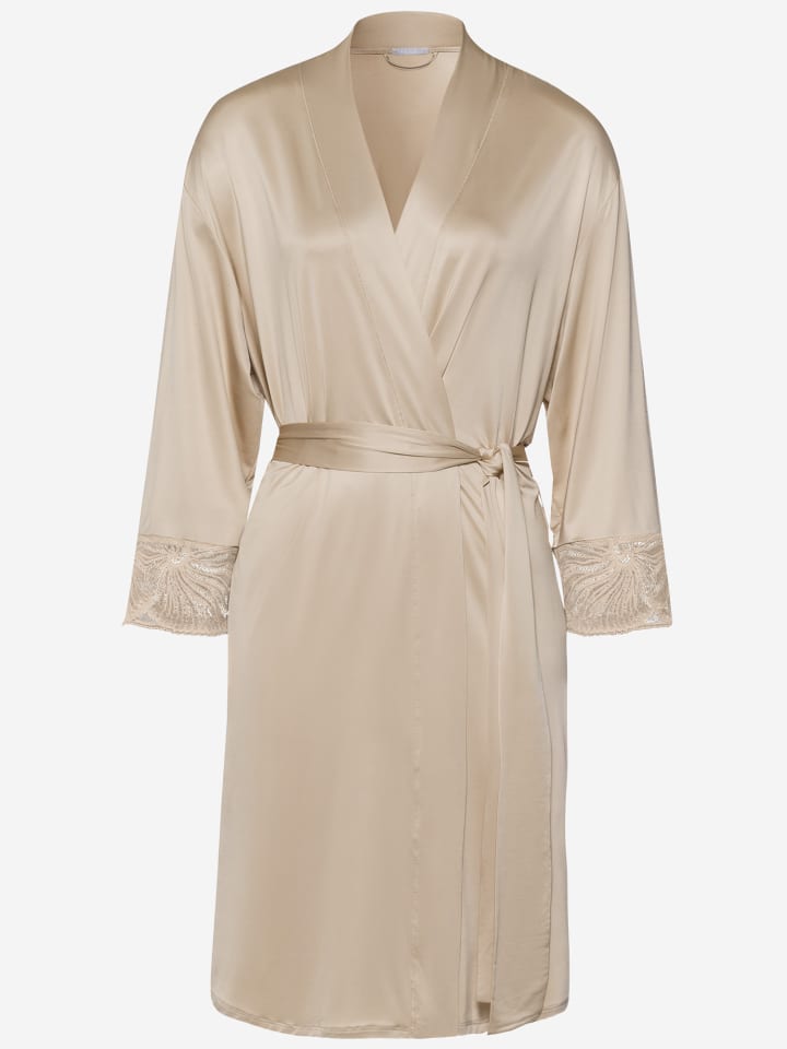 

Hanro Халат-кимоно Lilith цвета кофейного кварца