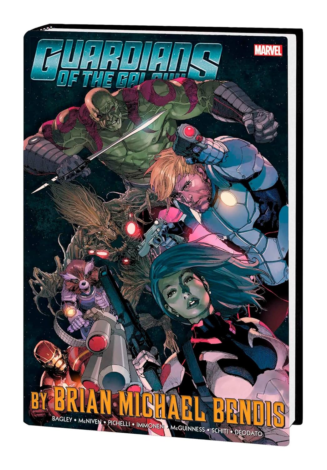 

Guardians Of The Galaxy By Brian Michael Bendis Omnibus Vol. 1 [New Printing] (Guardians of the Galaxy Omnibus) (Marvel Universe)