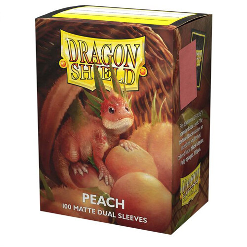 

Чехол для карточек Dragon Shield Dual Matte – Peach (100)