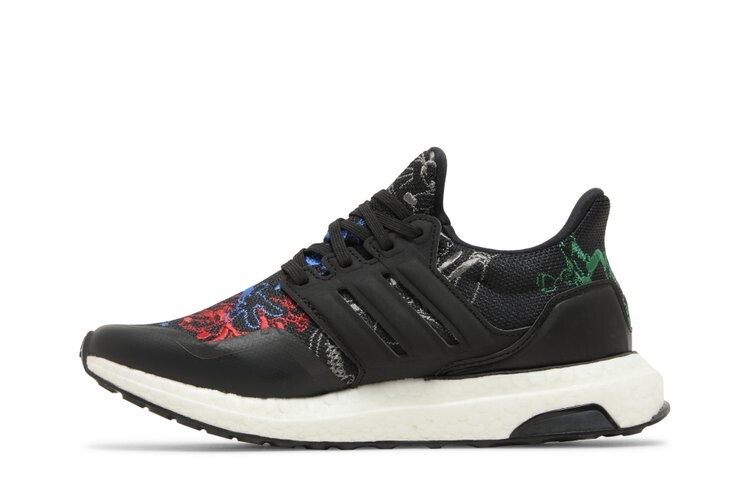 Кроссовки Adidas UltraBoost DNA J, черный — фото 3
