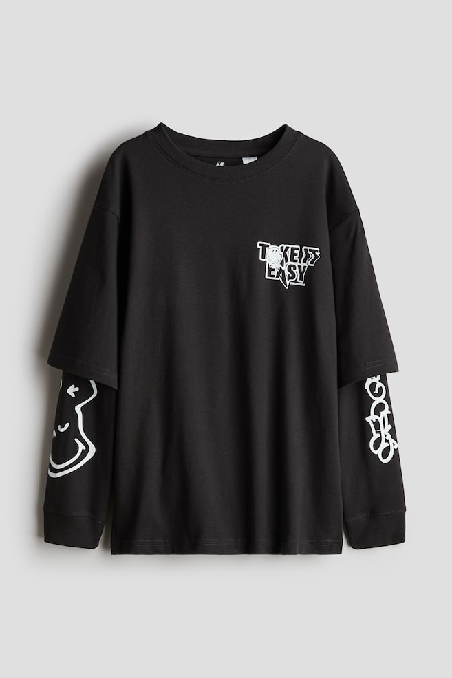 

Рубашка с длинными рукавами H&M, мультиколор