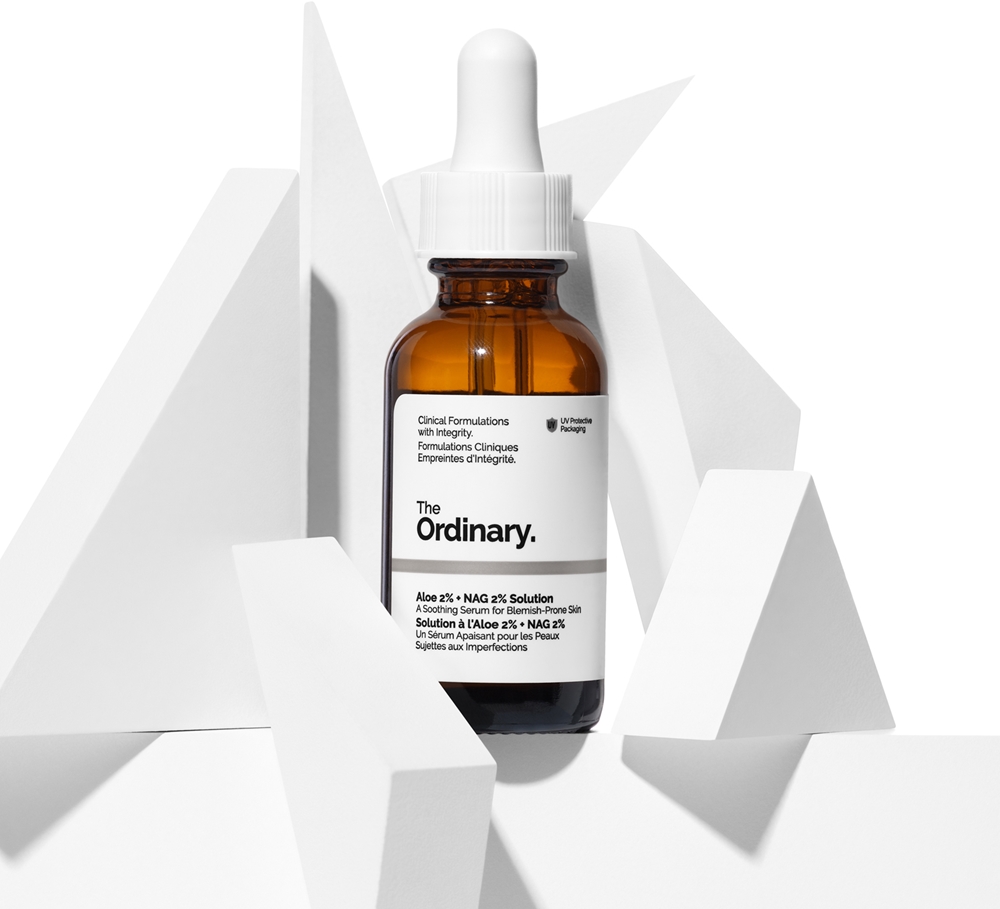 Сыворотка The Ordinary — Алоэ % + наг % раствор успокаивающая от прыщей, 30 мл — фото 3