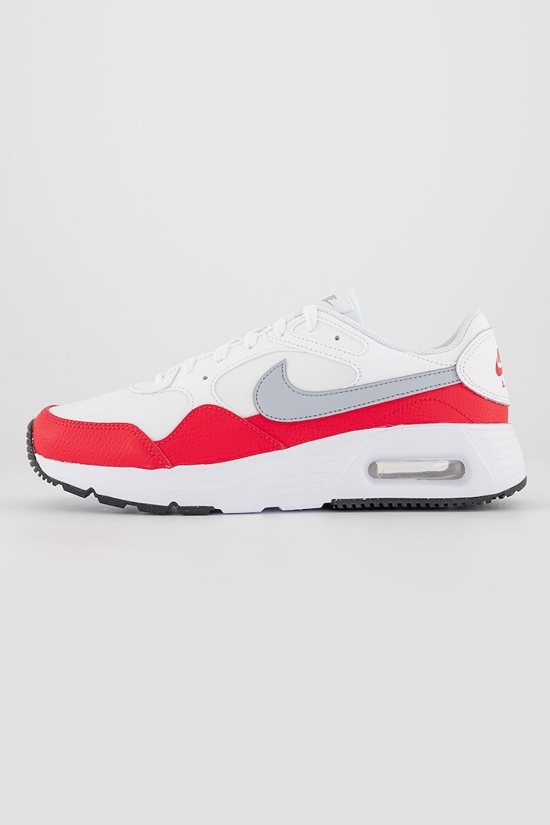 

Кроссовки Air Max Sc из кожи с контрастным логотипом Nike, красный