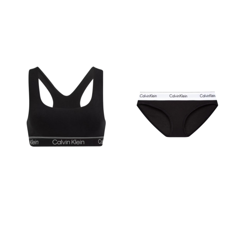 

Комплект нижнего белья CALVIN KLEIN, женский, Space, черный