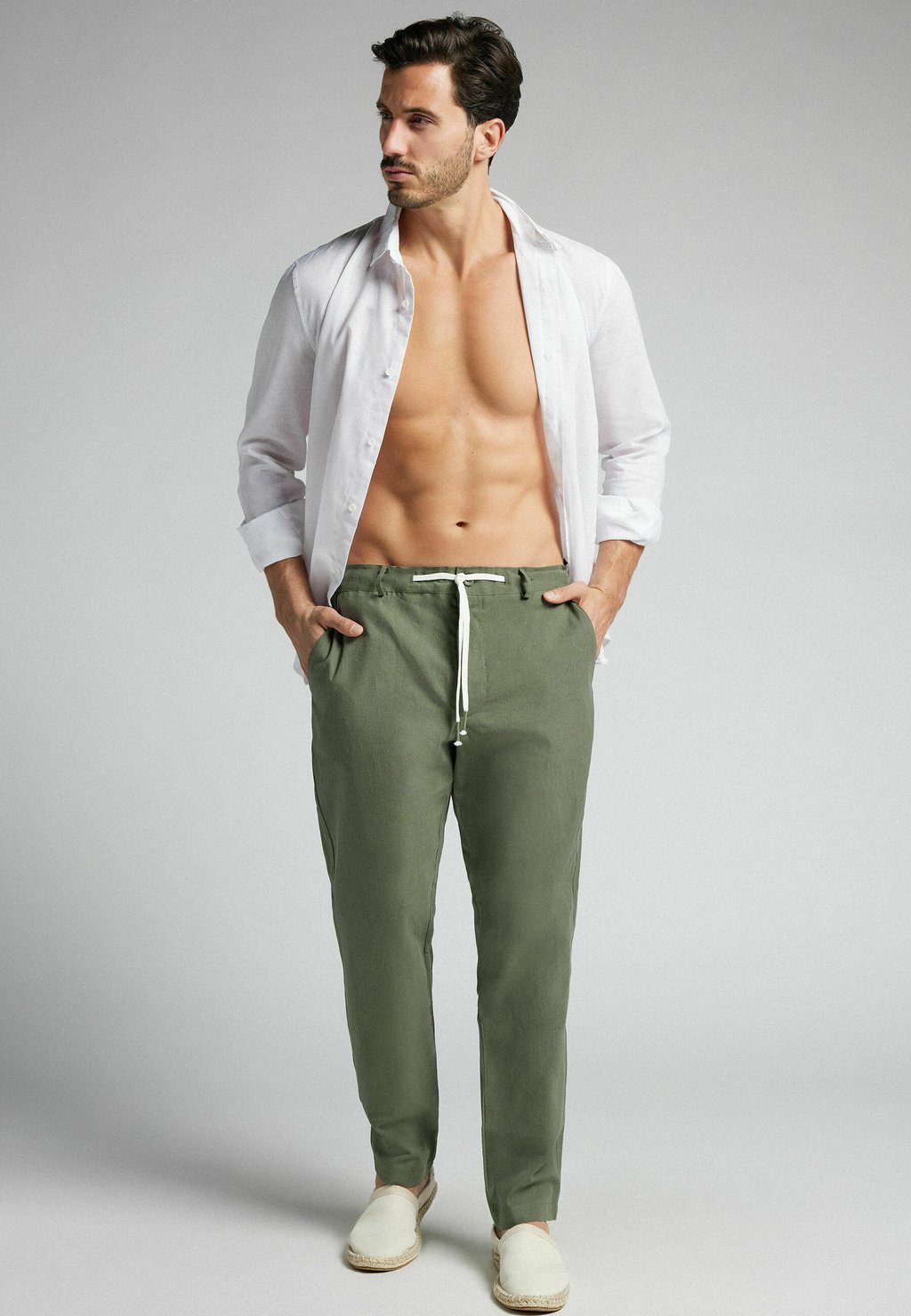 

Брюки IUMAN Intimissimi Uomo, светло-зеленый