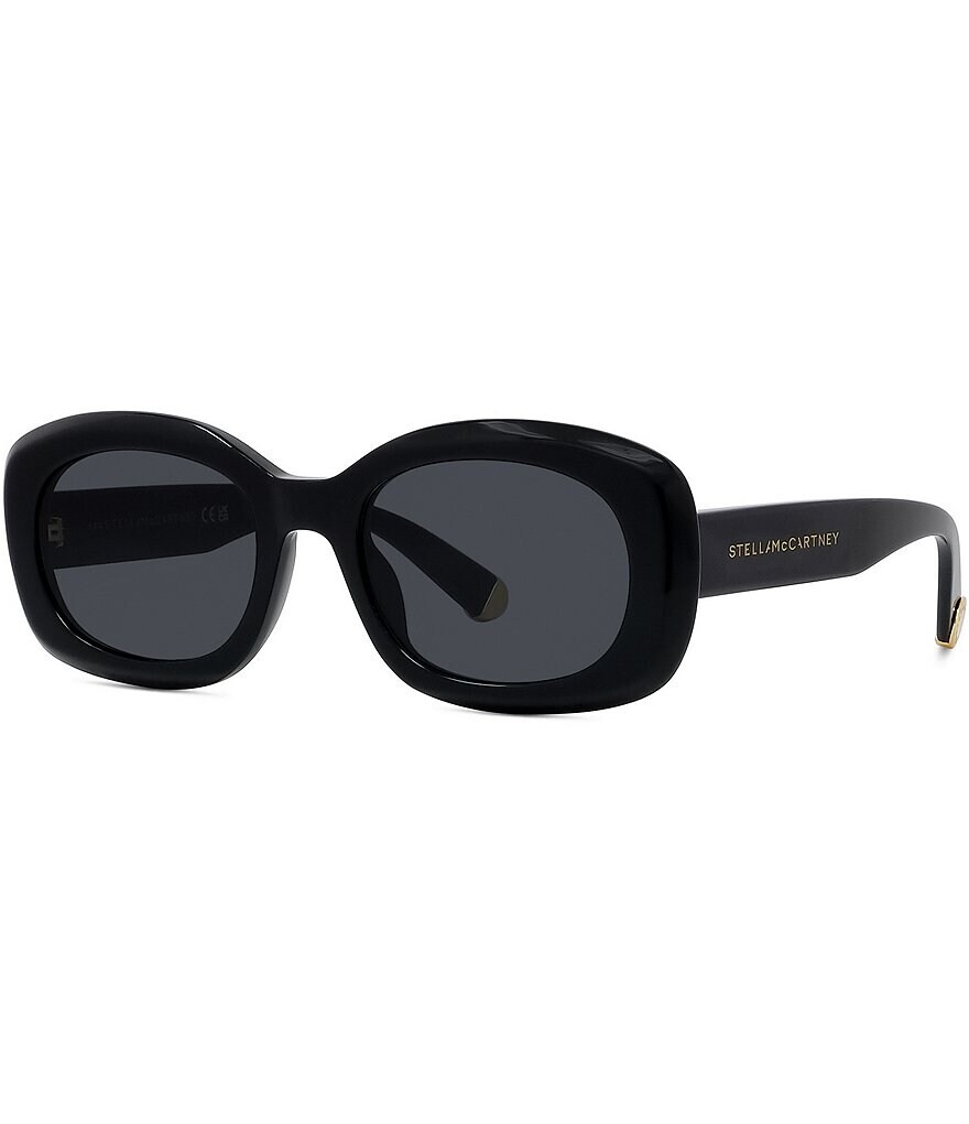 

Stella McCartney Женские овальные солнцезащитные очки Stella 52 мм, черный