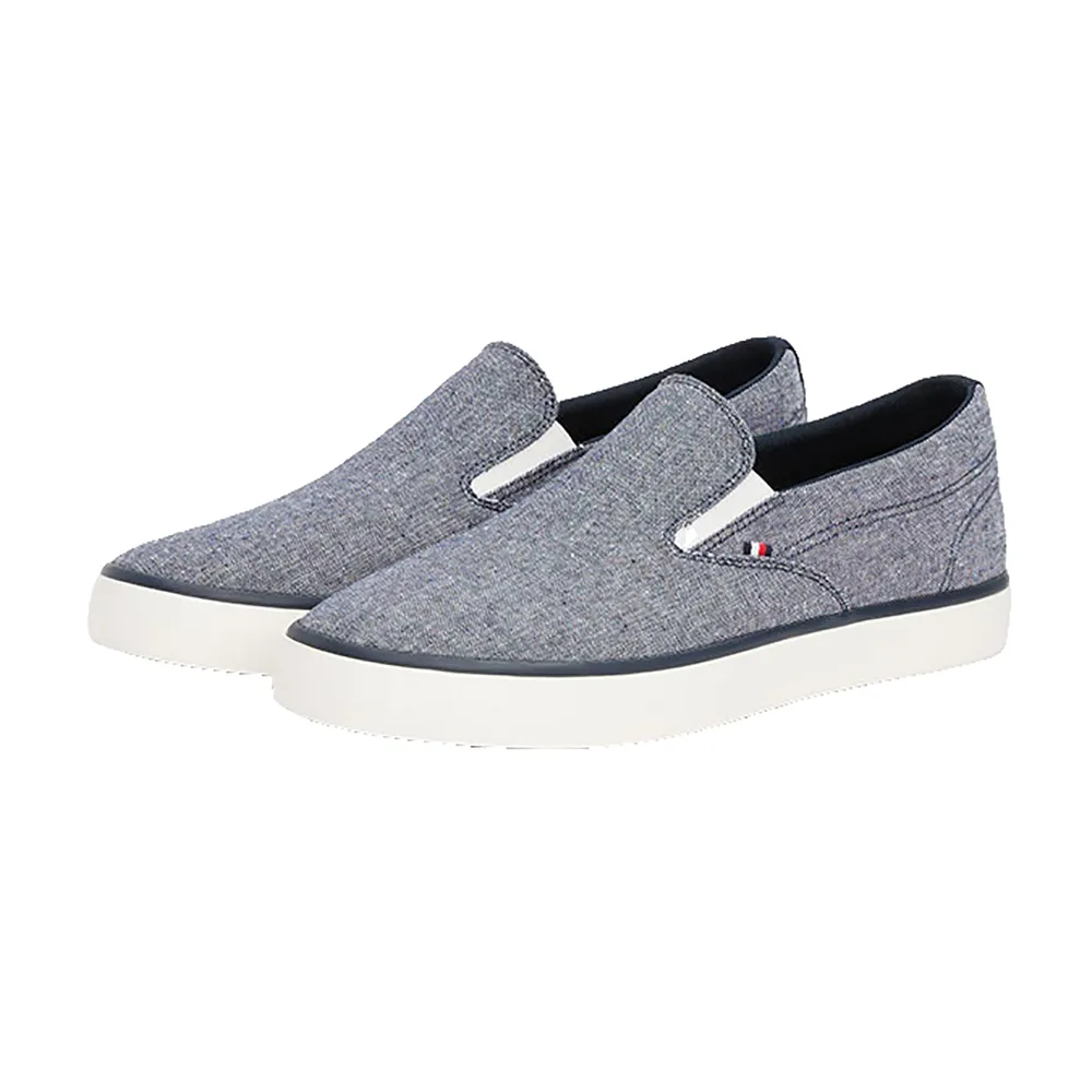 

Слипоны Tommy Hilfiger Vulc Low, серый