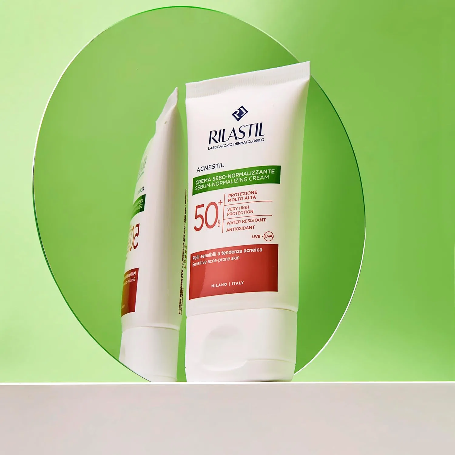Себорегулирующий крем «Acnestil Sebum Normalising Cream SPF 50+» от Rilastil Rilastil — фото 3