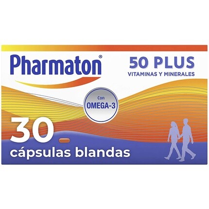 

Фарматон 50 Плюс 30 капсул Pharmaton 50 Plus