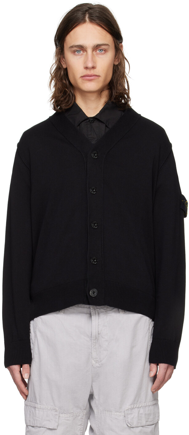 

Кардиган с заплатками Stone Island
