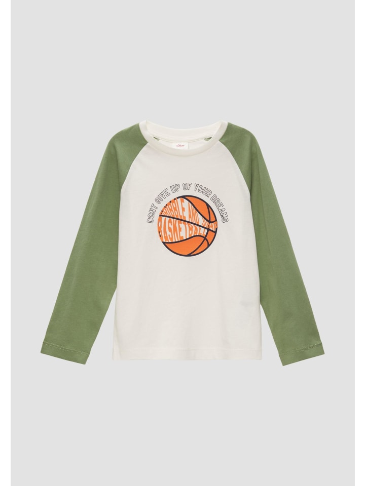 

s.Oliver Футболка 7372 светло-зеленого цвета