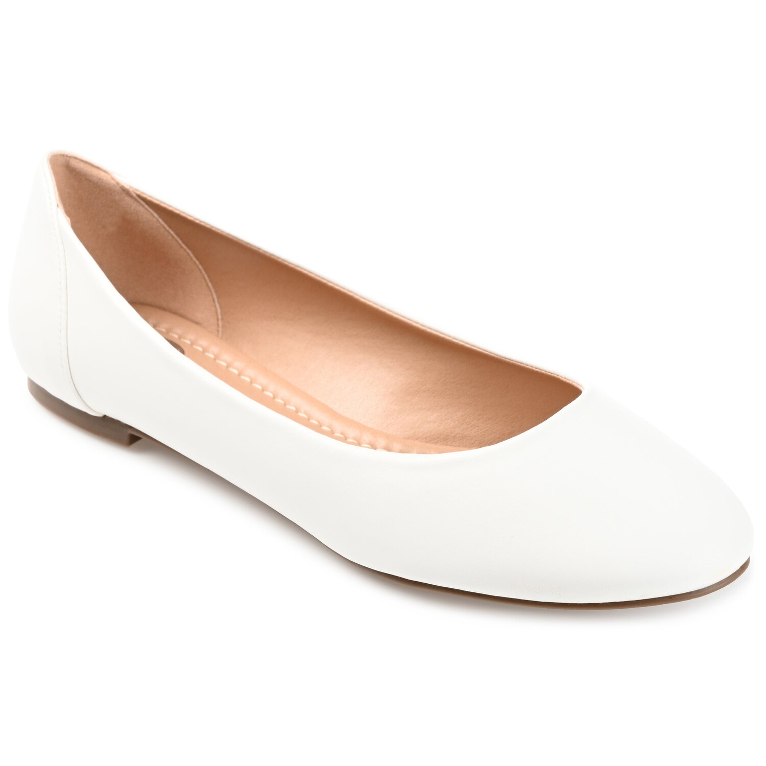 

Женская коллекция Journee Comfort Kavn Flat, белый