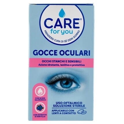 

Капли для глаз Care for You Sore Eyes Blueberry, 10x05 мл - Здоровье и личная гигиена