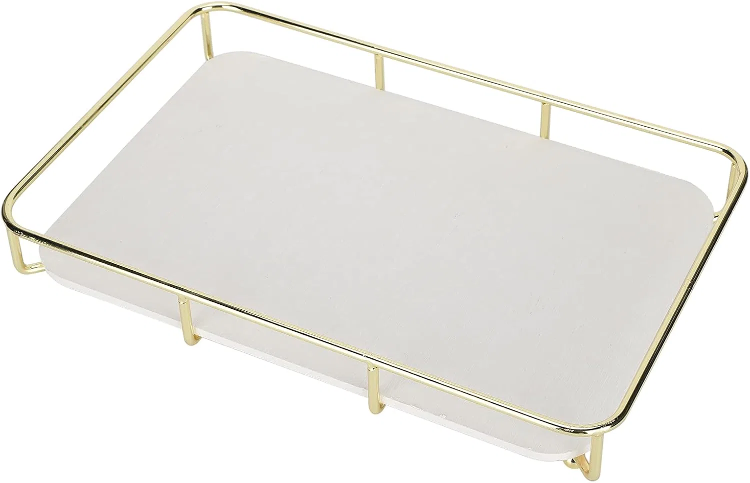Поднос для косметики из акрила и металла Jinlorion 31.9x20.3x4.8 см