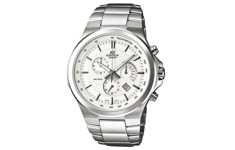 

CASIO Часы Men EDIFICE White Watch EFR-500D-7A, White Dial