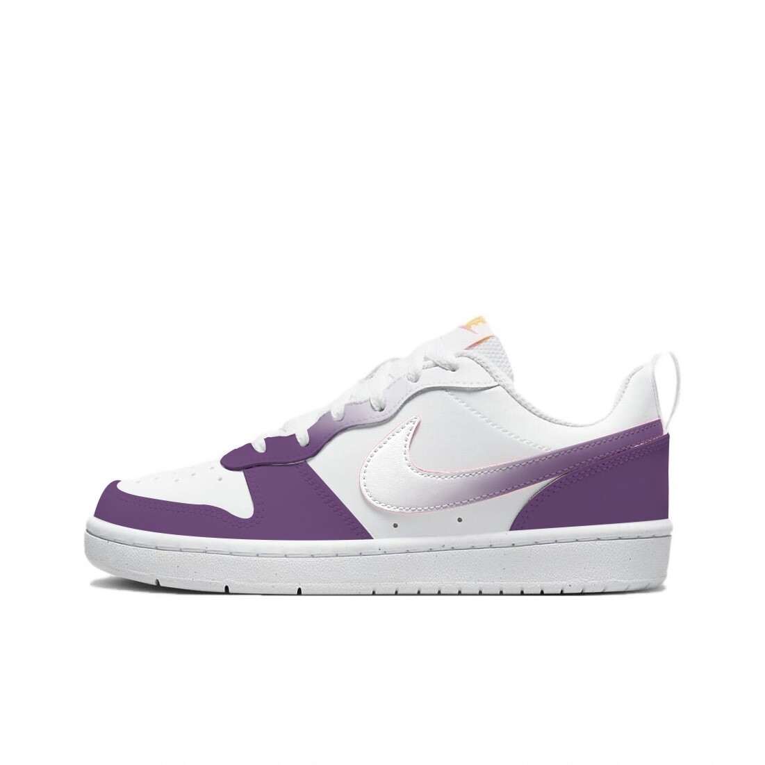 

Кроссовки Nike Skateboarding Shoes Women's Low-top White/purple, фиолетовый