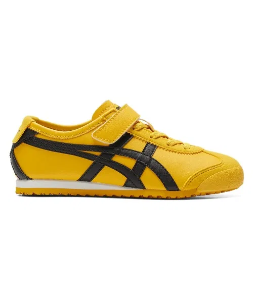 Детские кроссовки Onitsuka Tiger MEXICO 66 KIDS жёлтые