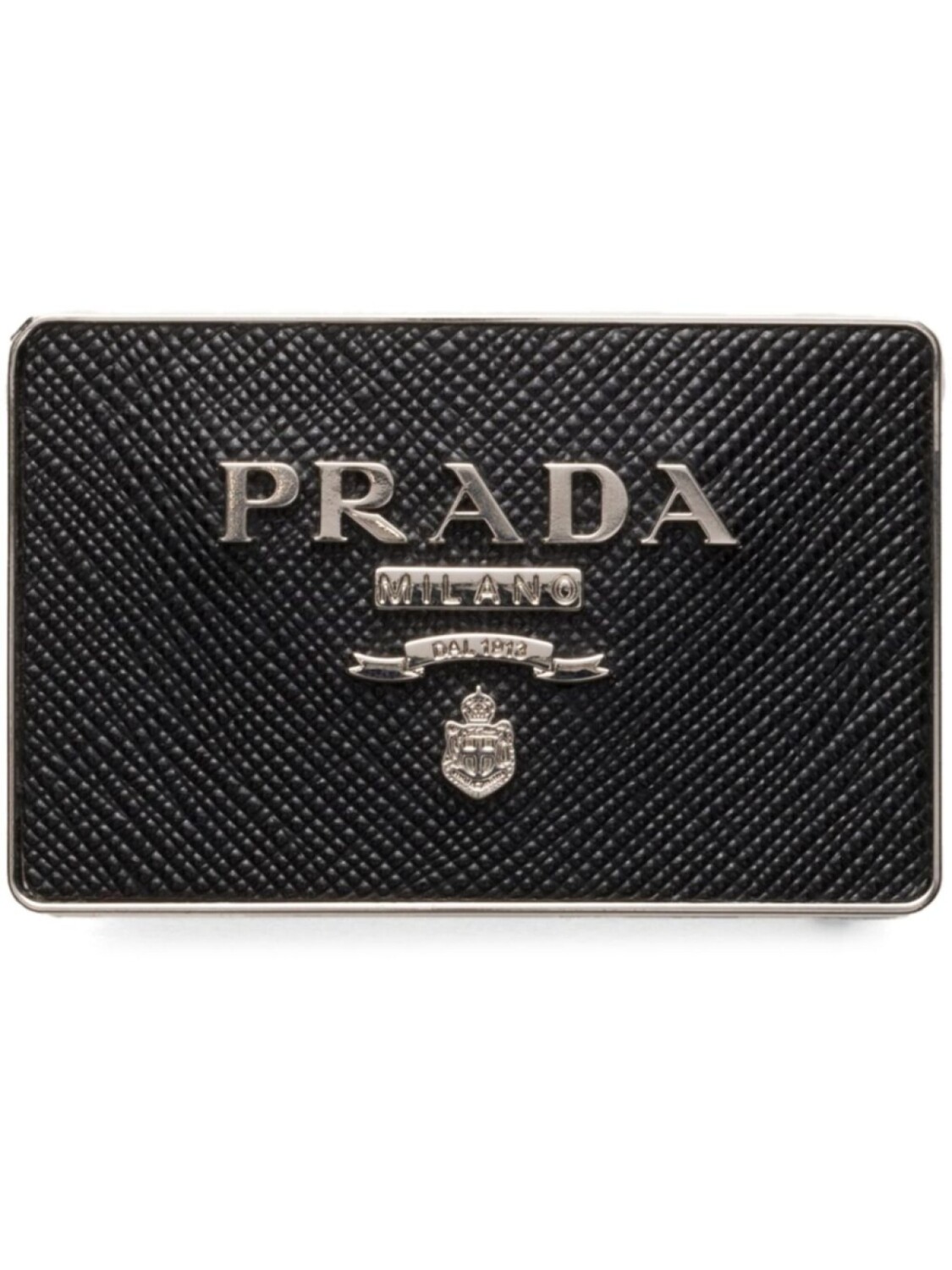 

Ремень с пряжкой Prada, черный