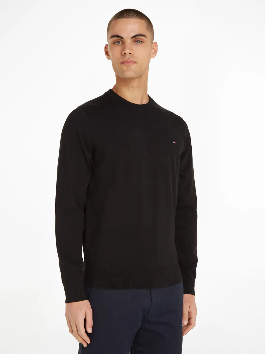 

Свитер с круглым вырезом Tommy Hilfiger "1985 CREW NECK SWEATER", черный