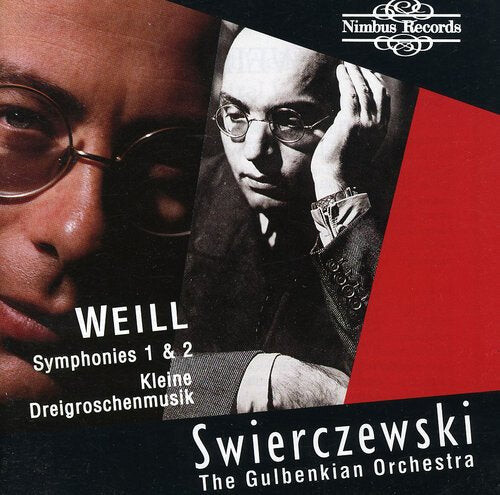 

CD диск Weill (Gulbenkian Orch/Swierczewski): Symphonies 1 & 2/Kleine Dreigroschenmusik
