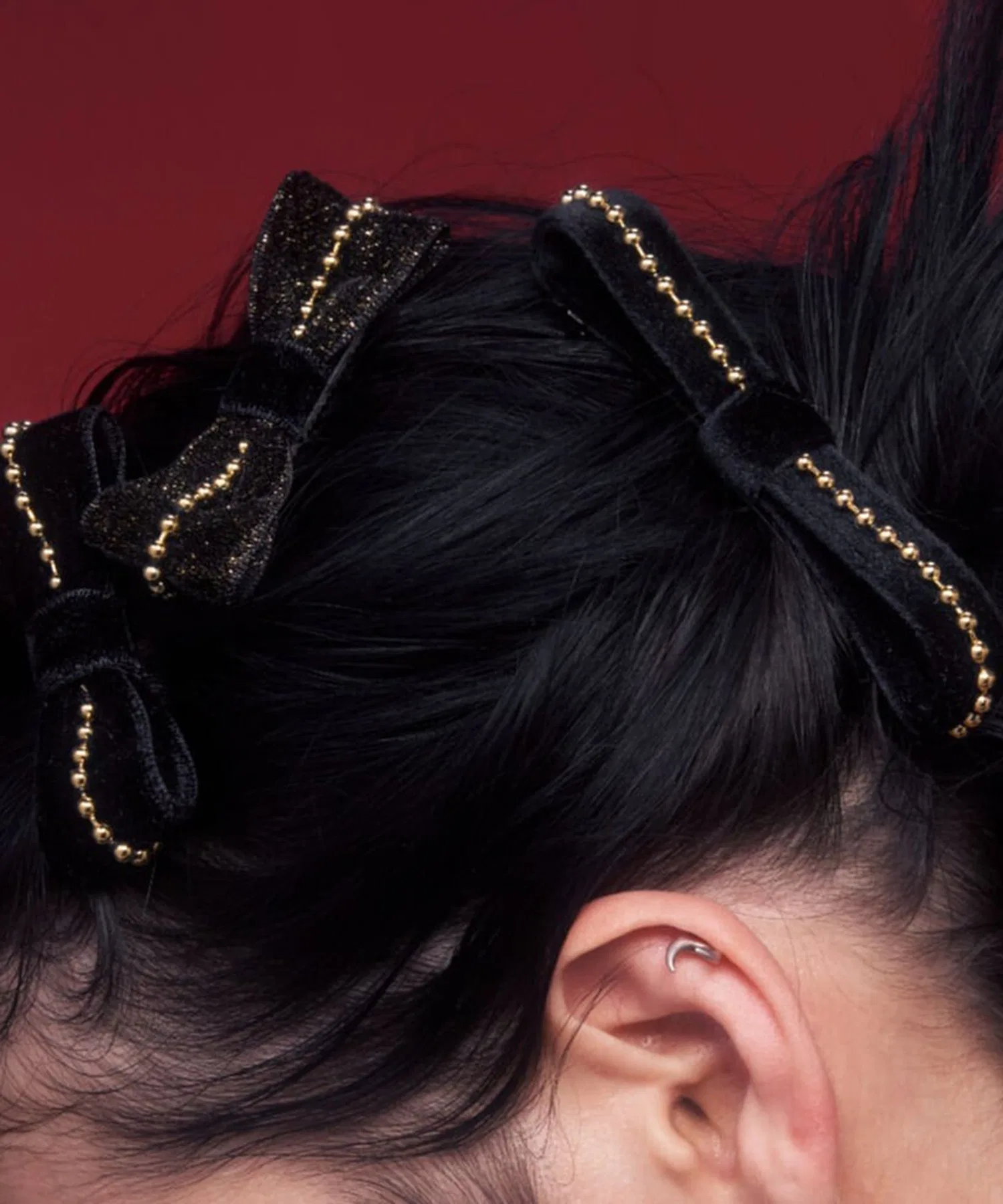 Шелковый шушу IRIS47 Velvet Ribbon, золотой