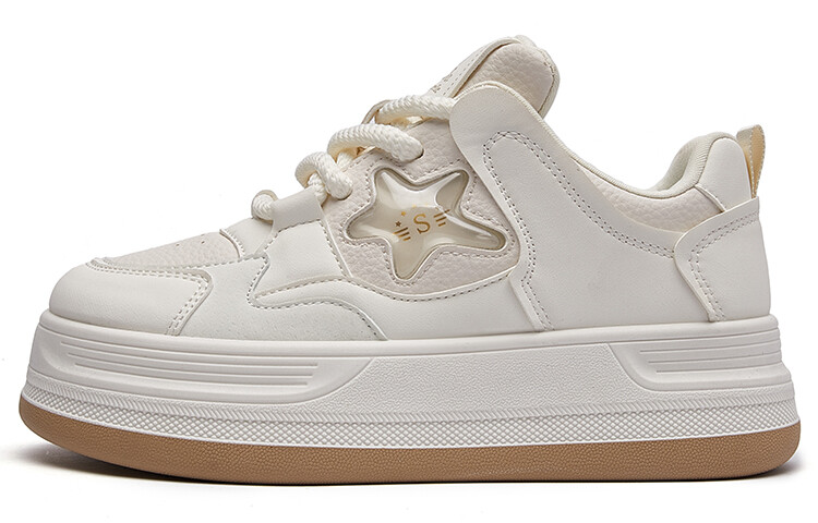 

Кроссовки La Chapelle Skateboarding Shoes Women's Low-top, бежевый