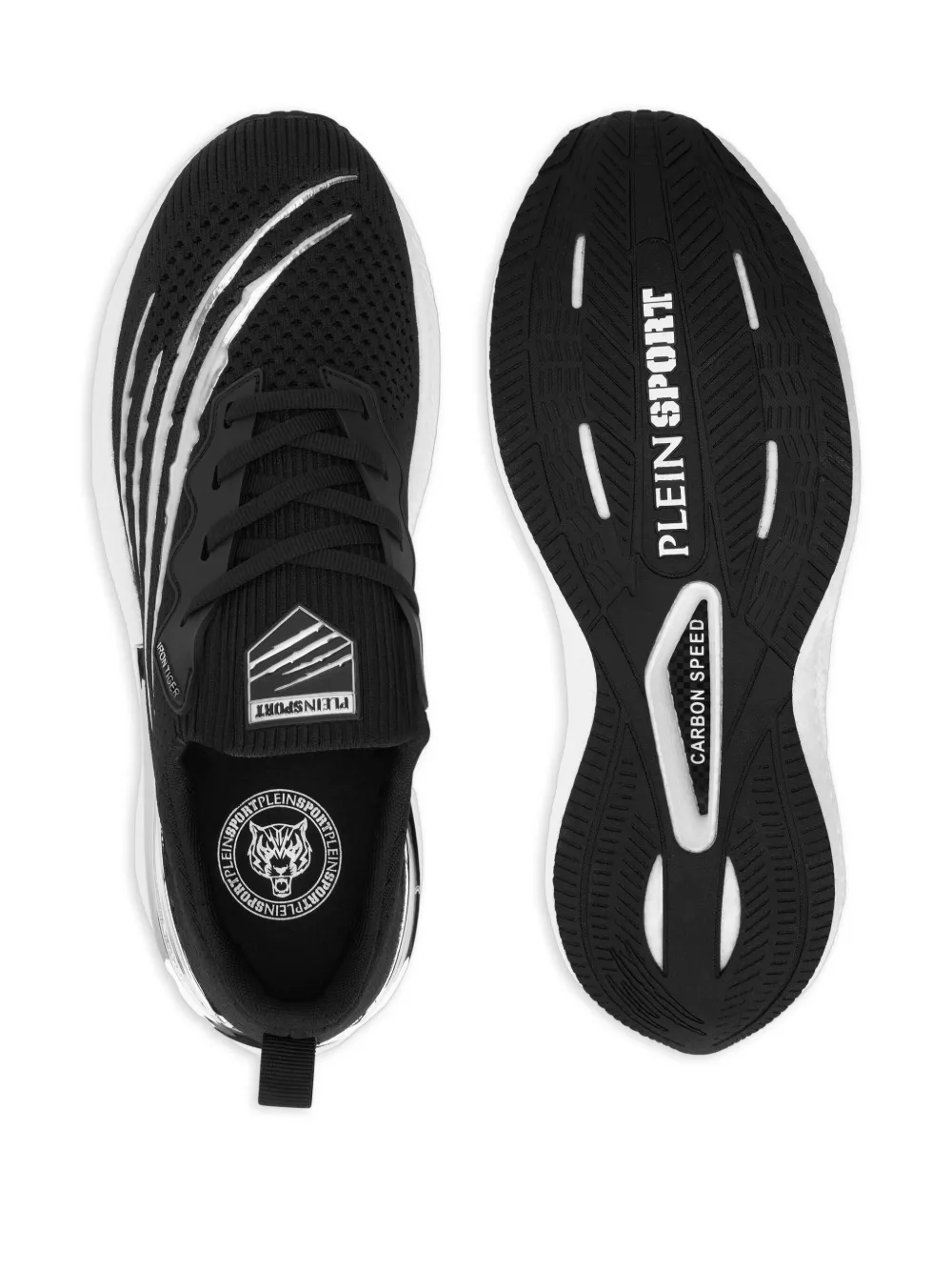 Кроссовки tiger scratch iron tiger Plein Sport, черный — фото 4