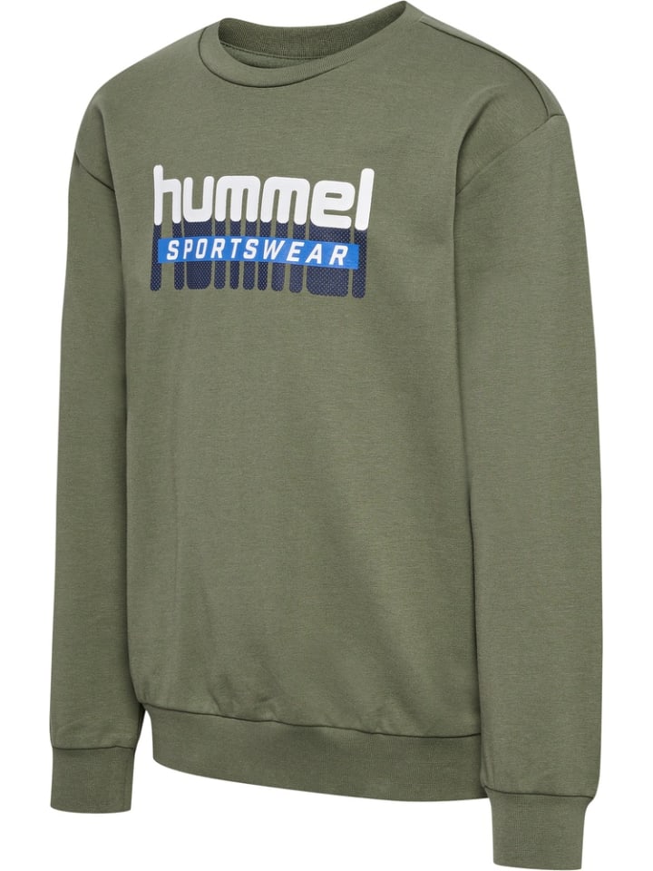

Толстовка Hmltukas Sweatshirt зеленого цвета Hummel