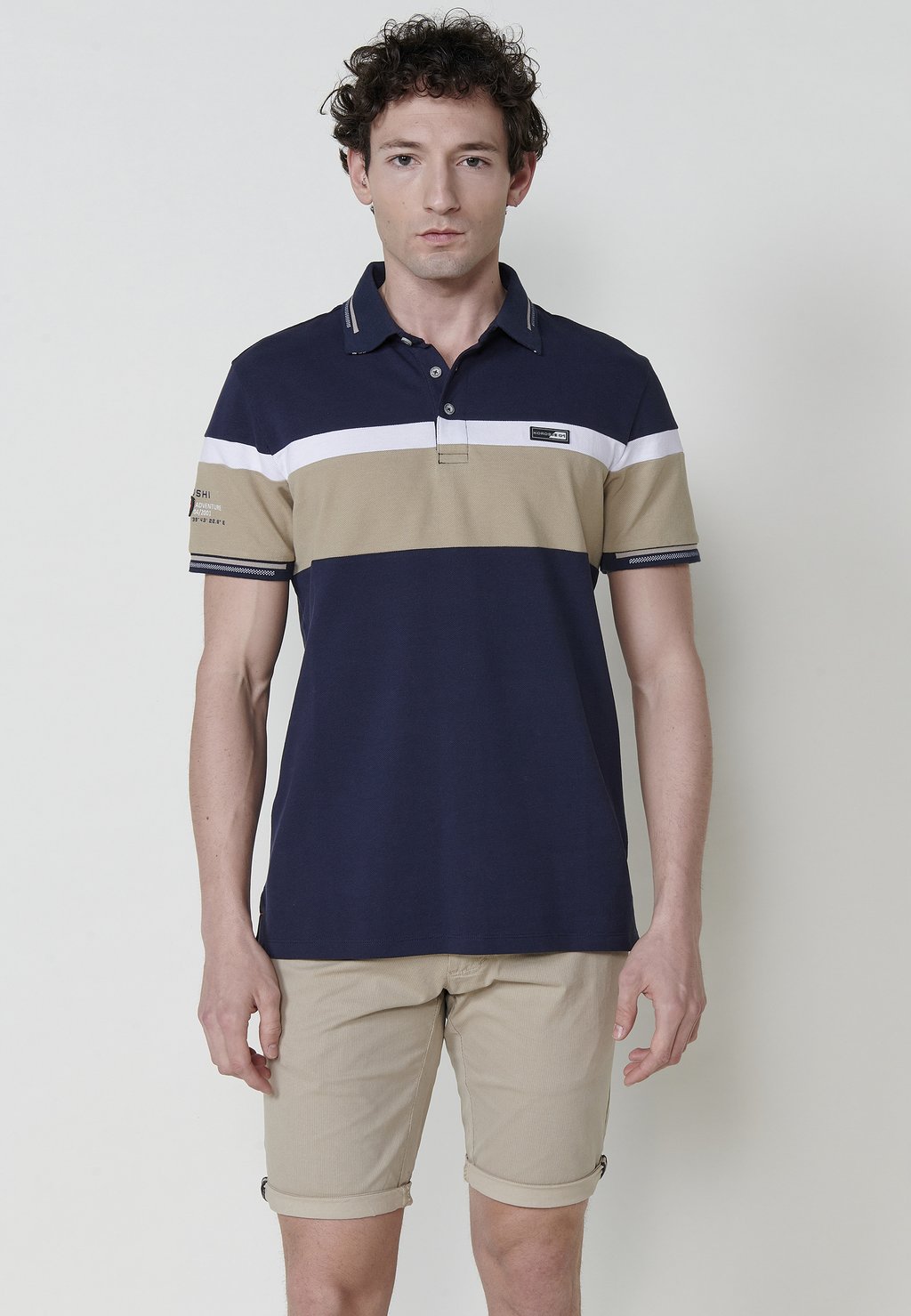 

Рубашка поло SHORT SLEEVED Koroshi, темно-синий