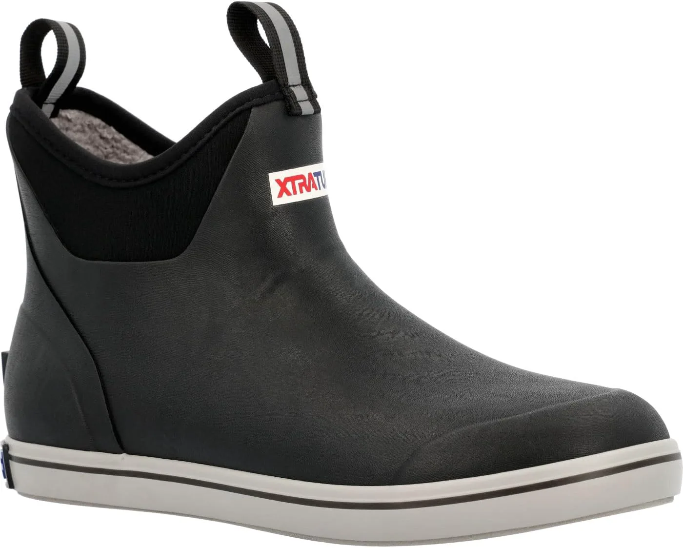 

Мужские ботинки Xtratuf с флисовой подкладкой и укороченной голенью, черный