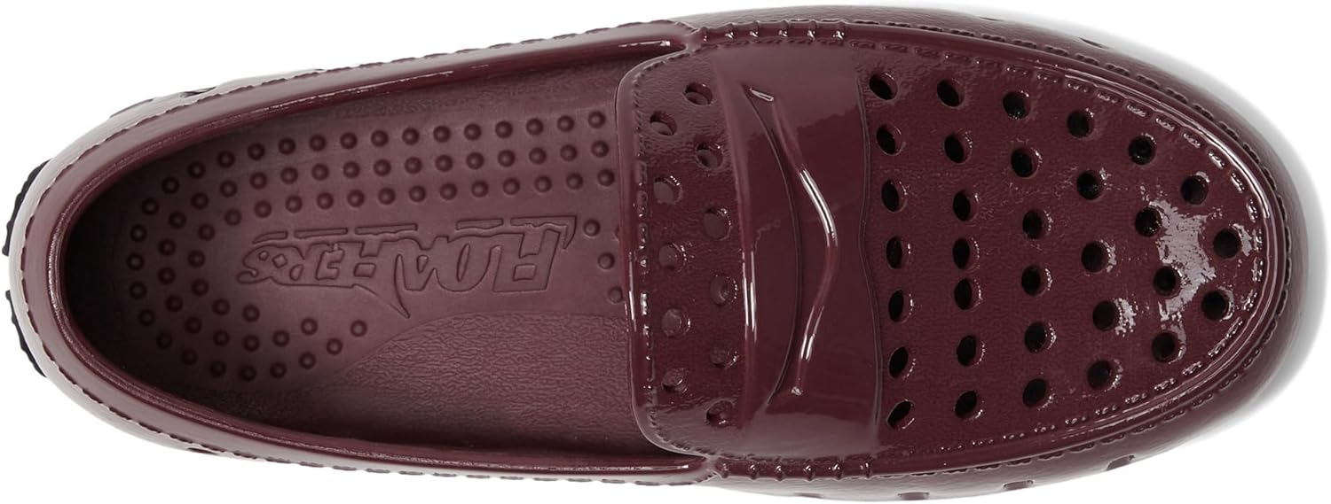 Легкие и водостойкие лоферы Floafers Prodigy Driver EVA, черный/бордовый — фото 2
